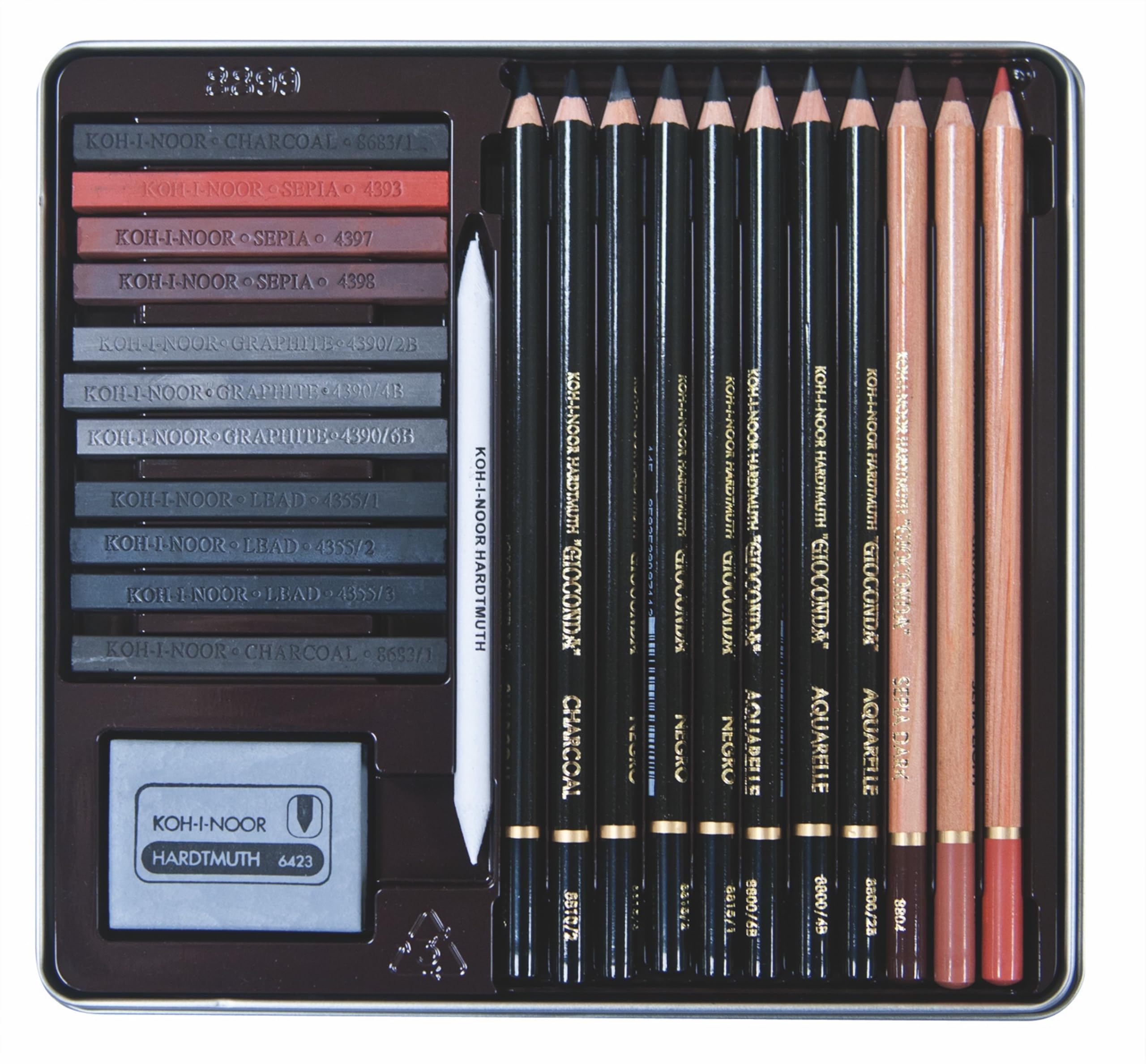 Gioconda Aquarell, Charcoal & Artist Sets